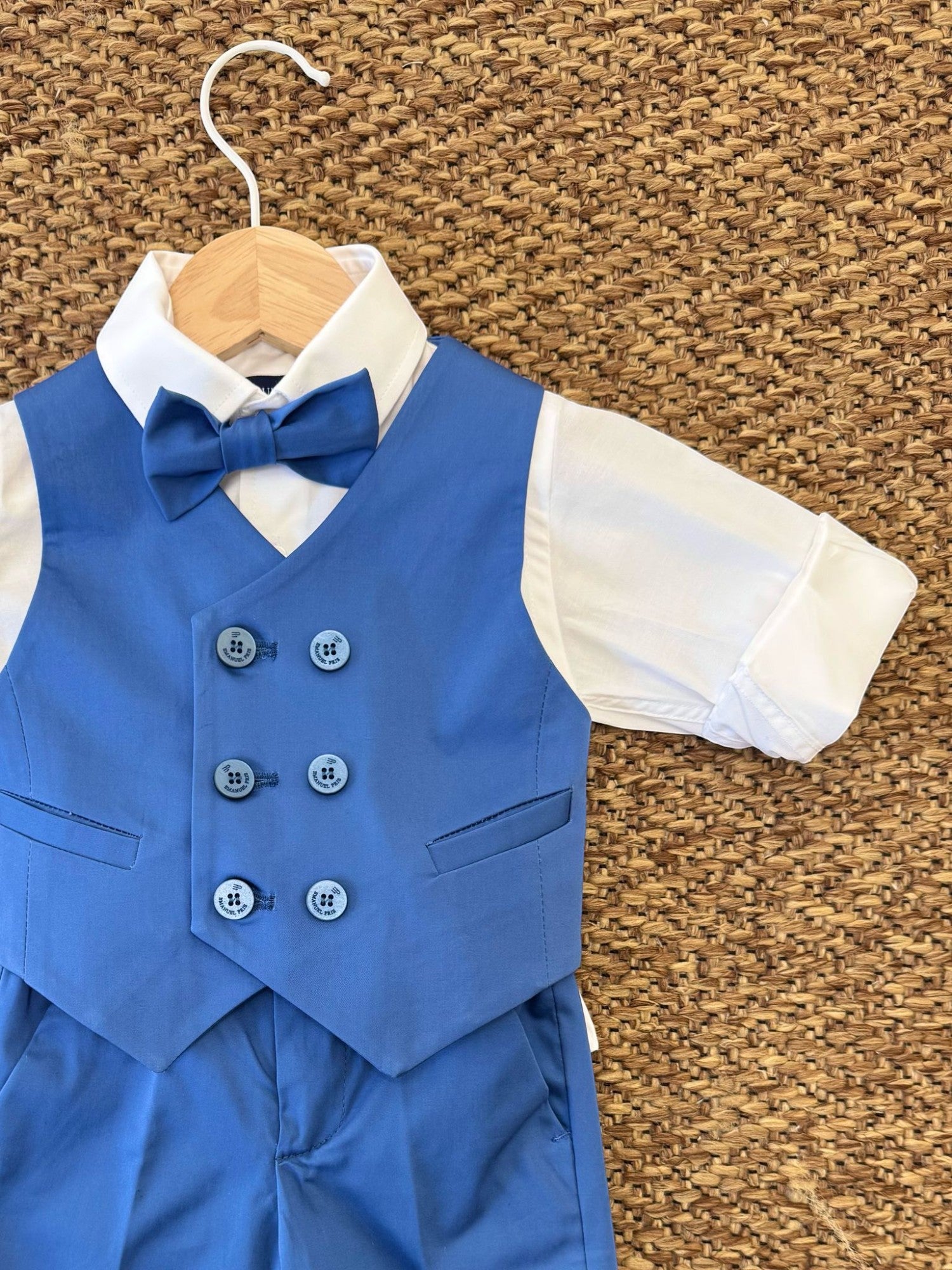 Completo Cerimonia Bimbo AZZURRO EPC2104N/A - NANU' BABY