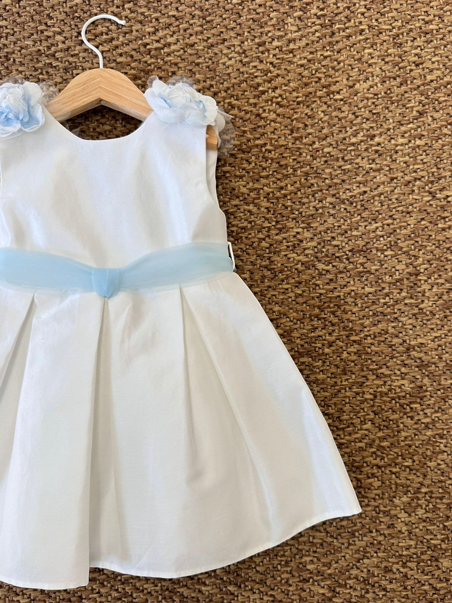 Abito bacia piega Bimba AVORIO GG25KP14I/V - NANU' BABY