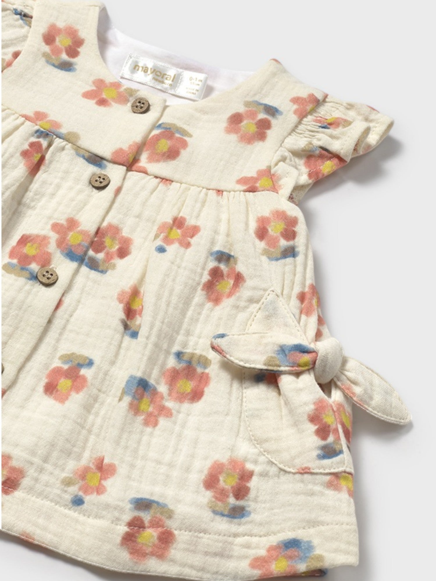 Abito Bimba ARANCIO 1851 /AR - NANU' BABY