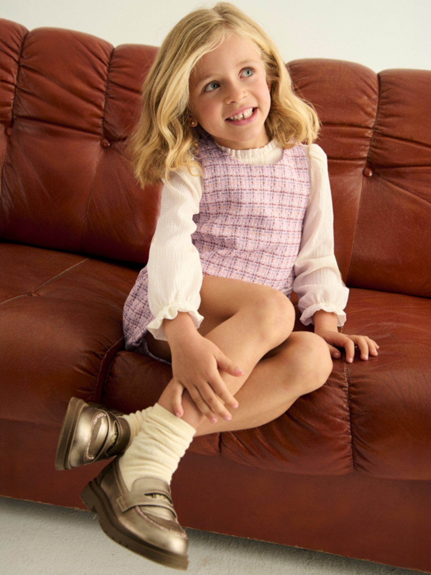Compl. bermuda tweed Bimba Rosa 5727/8 - NANU' BABY