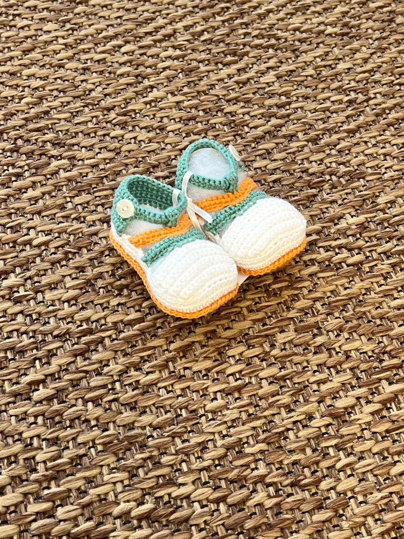 Babbucce Neonato VERDE CETIN/SC-V - NANU' BABY