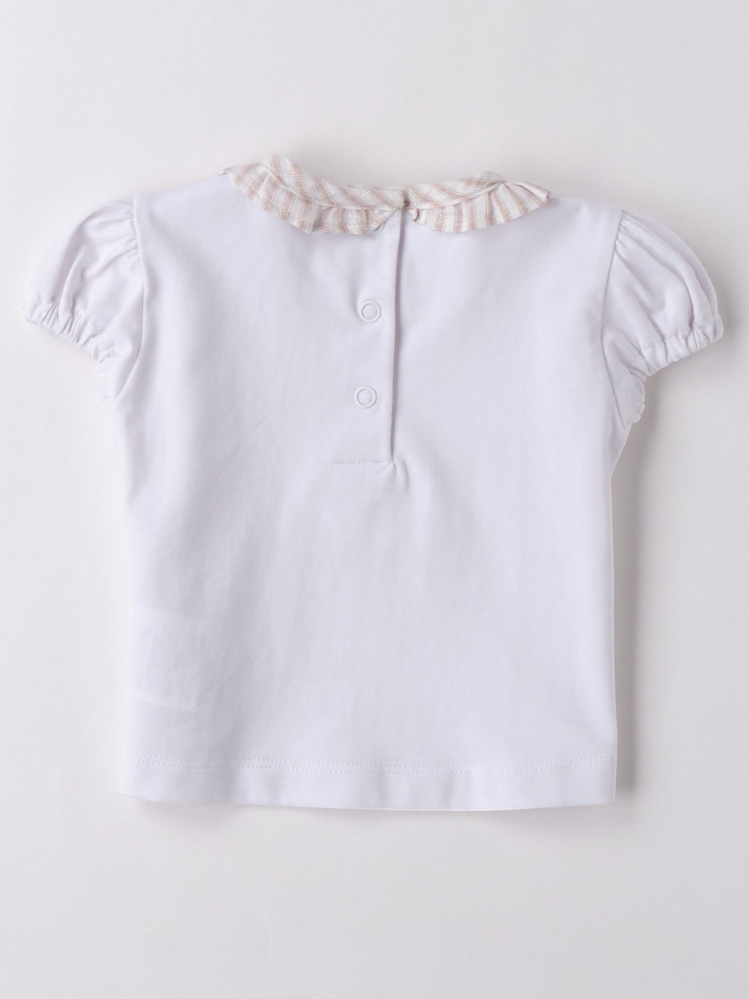 T-shirt Bimba BIANCO 3B724/0113 - NANU' BABY