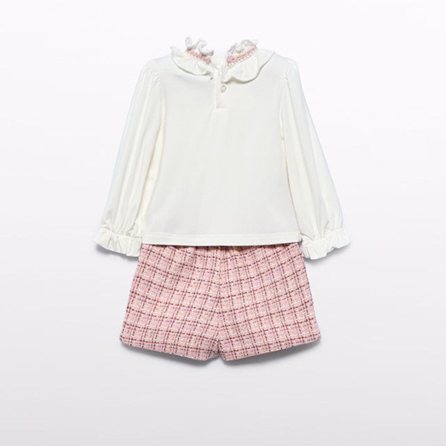 Compl. bermuda tweed Bimba Rosa 5710/8 - NANU' BABY
