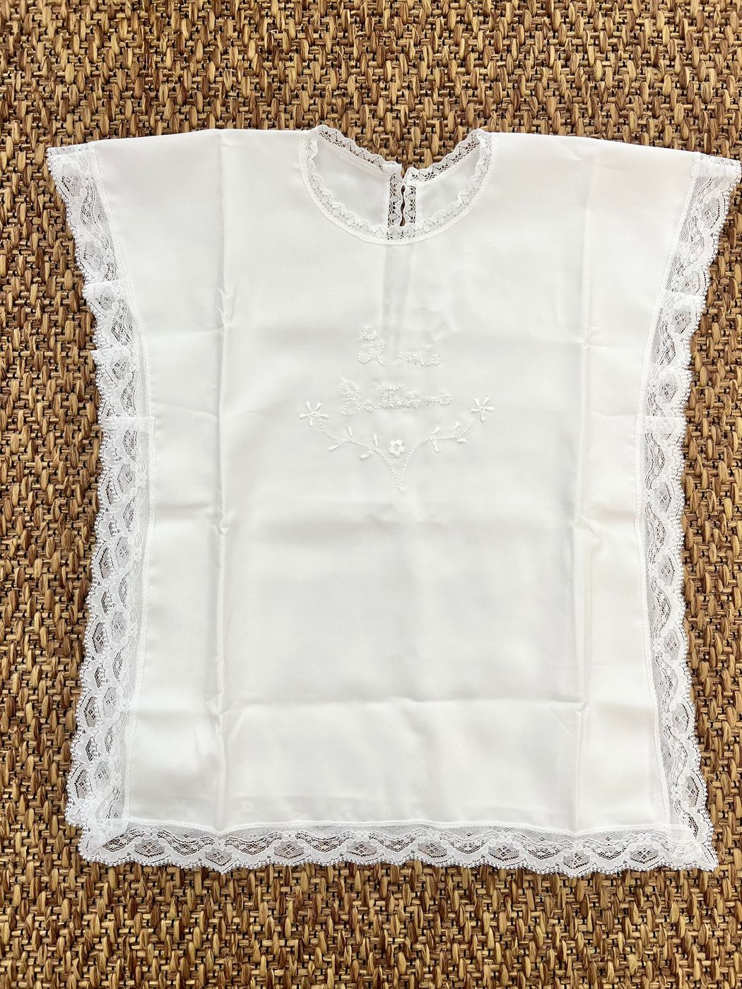 Stola Battesimale BIANCO B/S 22 - NANU' BABY
