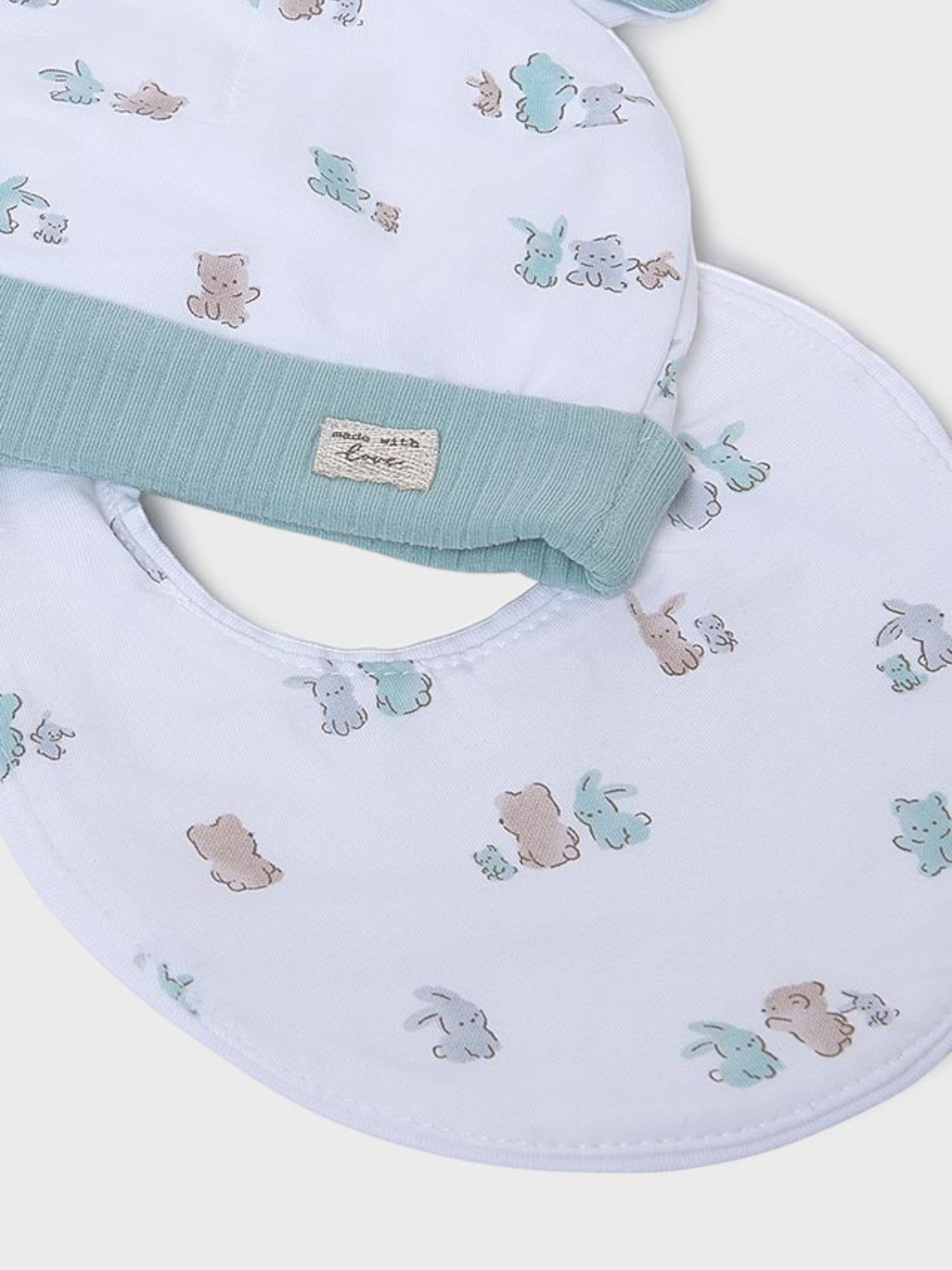 Set regalo pigiama Neonata VERDE 9907 /V - NANU' BABY