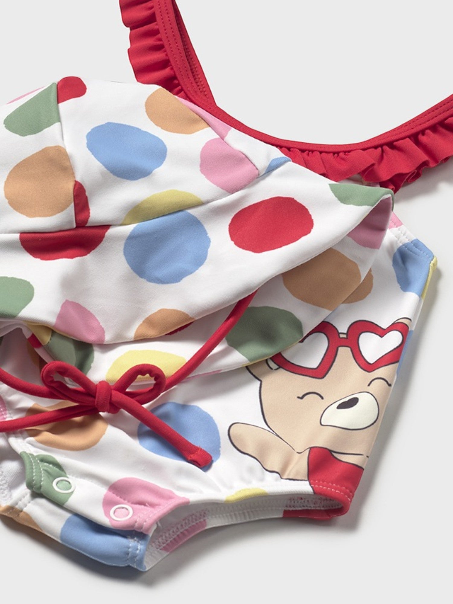 Costume e cappello Bimba ROSSO 1764 /RS - NANU' BABY