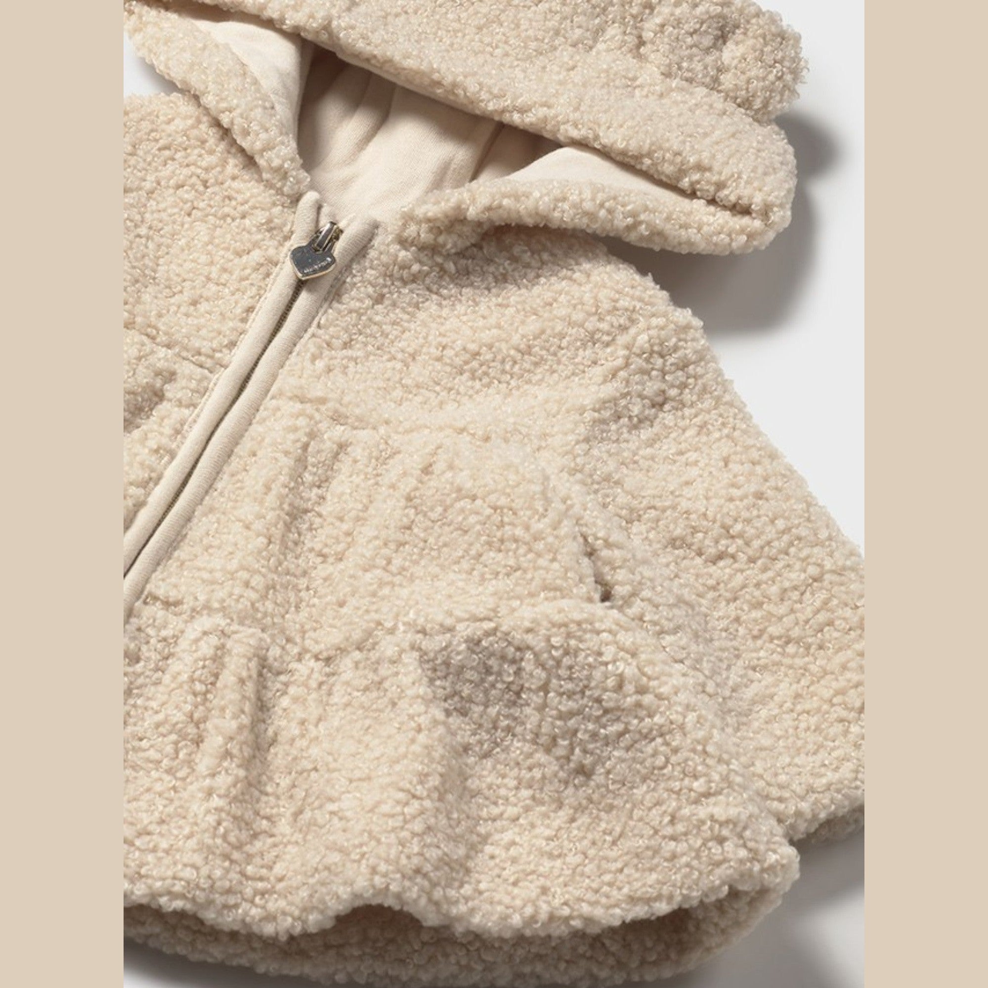 Cappotto Bimba Beige 2413/33 - NANU' BABY
