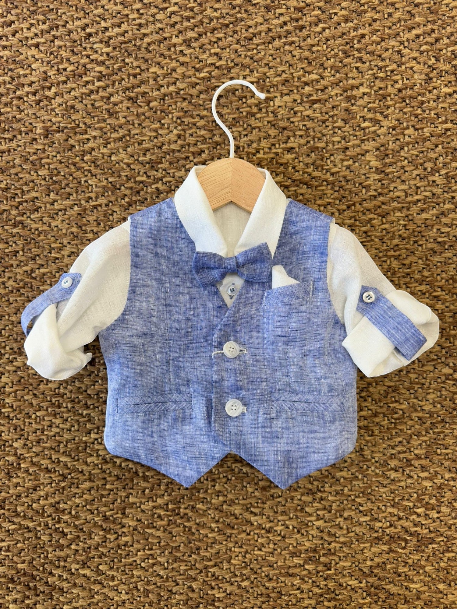 Completo Cerimonia Bimbo BLU M0407A - NANU' BABY