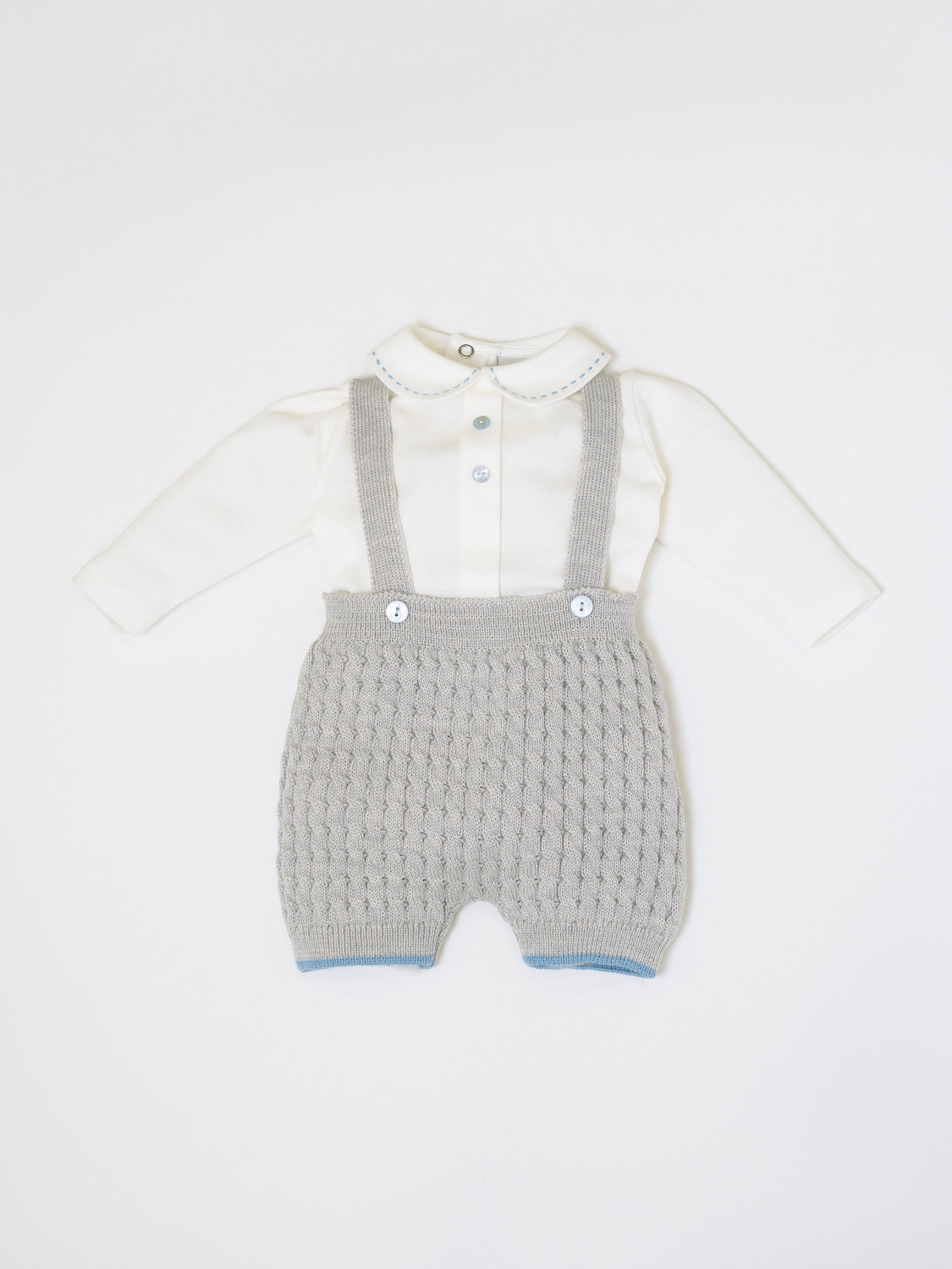 Completo nascita Neonato GRIGIO IN6860/G - NANU' BABY