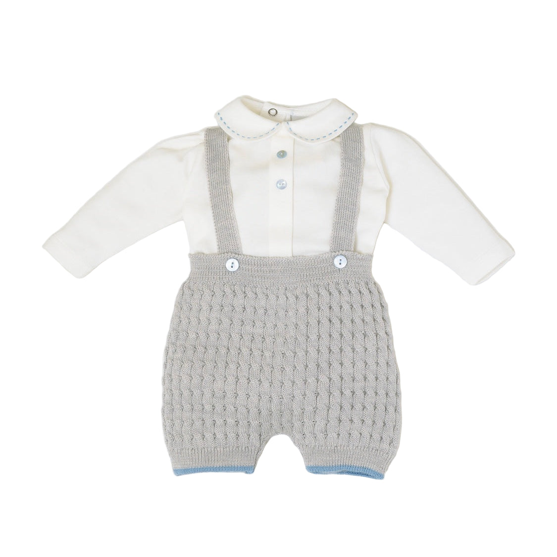 Completo nascita Neonato GRIGIO IN6860/G - NANU' BABY