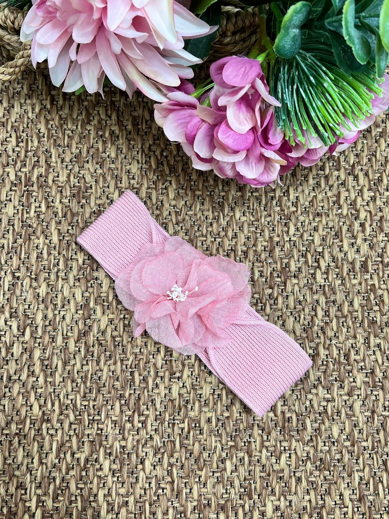 Fascia Fiore ROSA EM823FA - NANU' BABY
