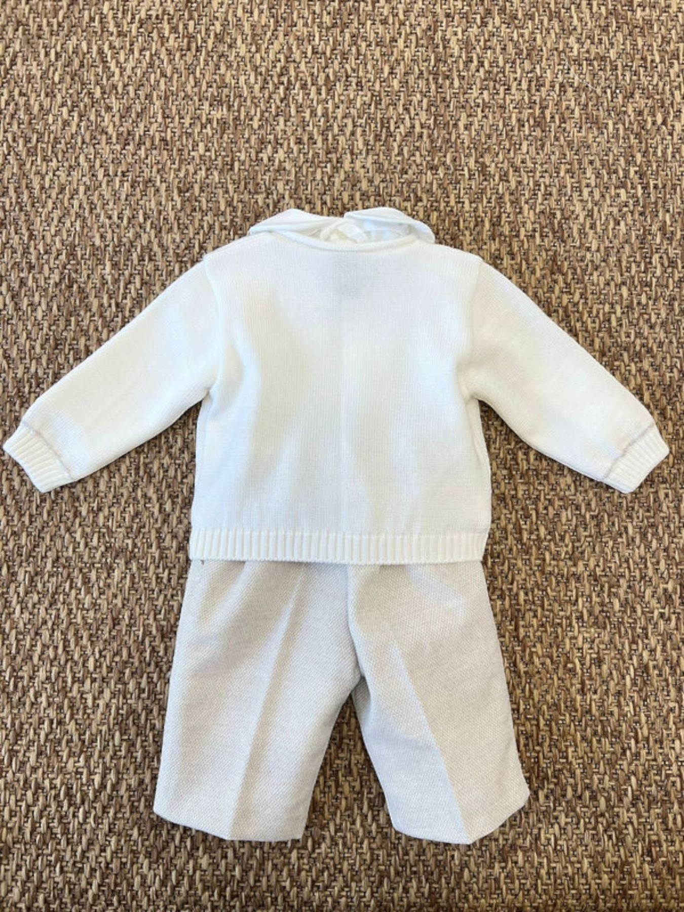 Completo con Papillon Bimbo VANIGLIA IK70160L/V - NANU' BABY