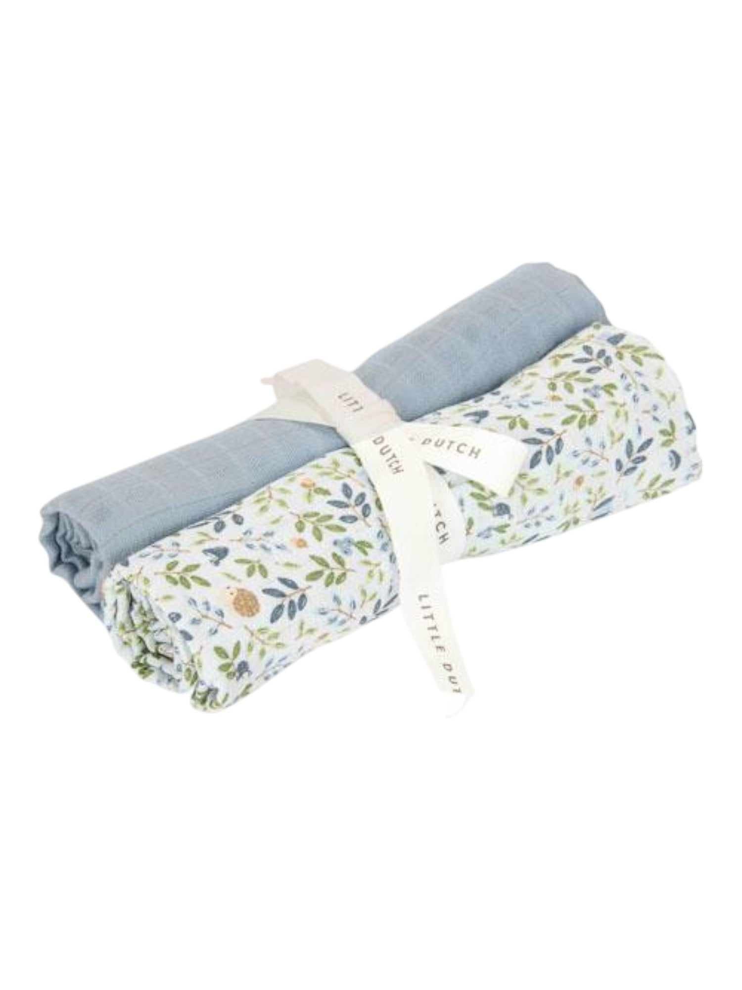 2 Mussoline - Amici della foresta Neonato BLU TE51844030 - NANU' BABY