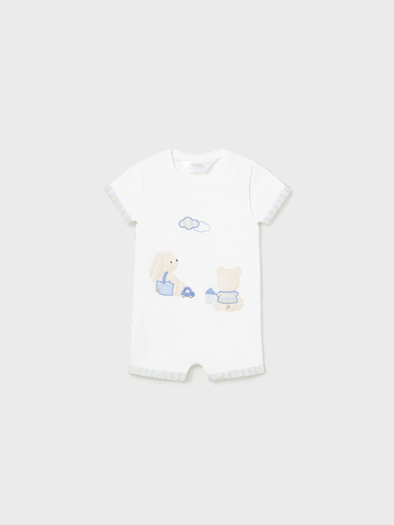 Set 2 pagliaccetti corti Bimbo CIELO 1722/C - NANU' BABY