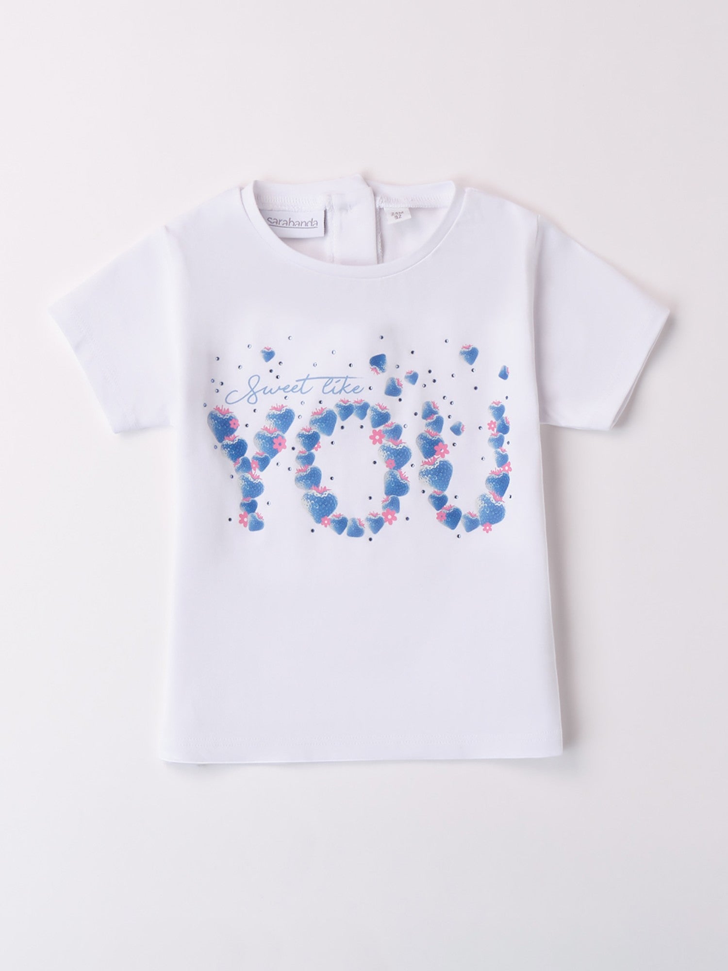 T-Shirt Bimba BIANCO 0B312/0113 - NANU' BABY