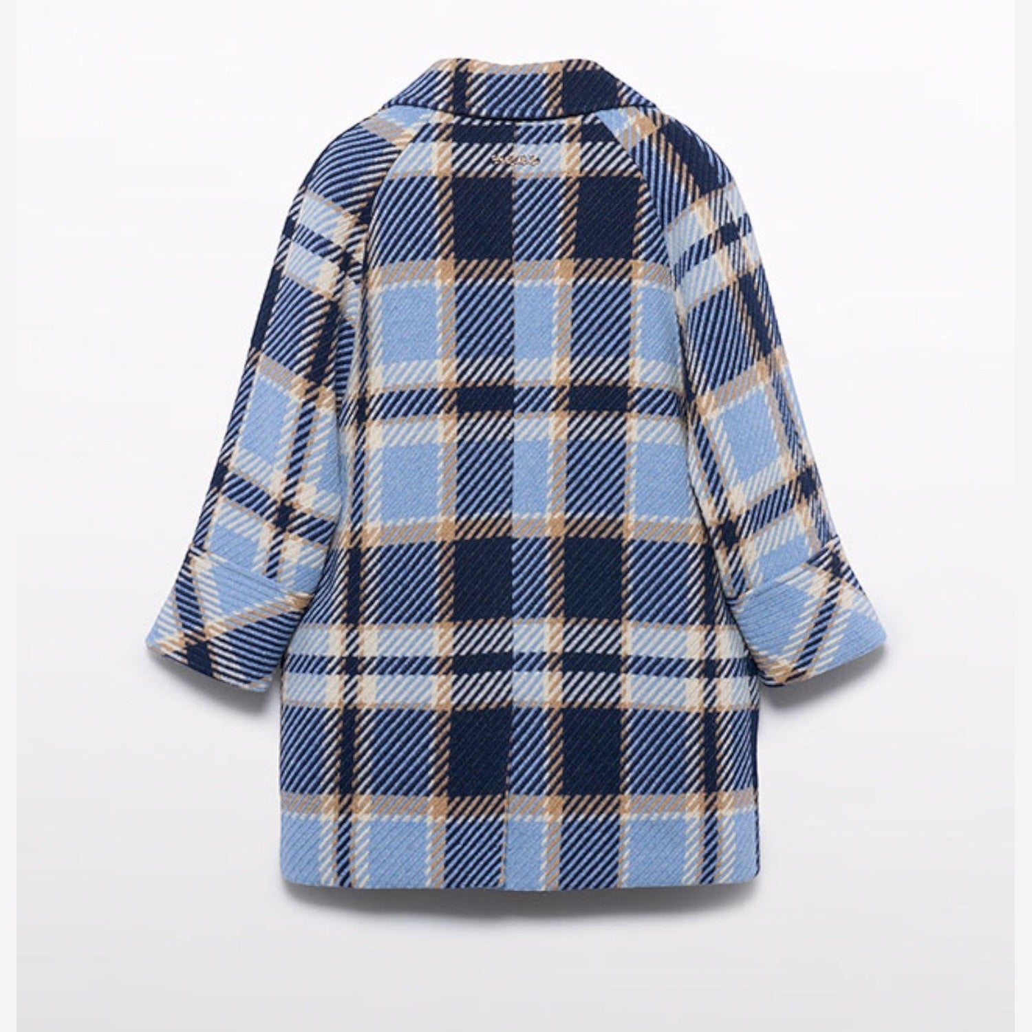 Cappotto a quadri Bimba CIELO 5845/4 - NANU' BABY
