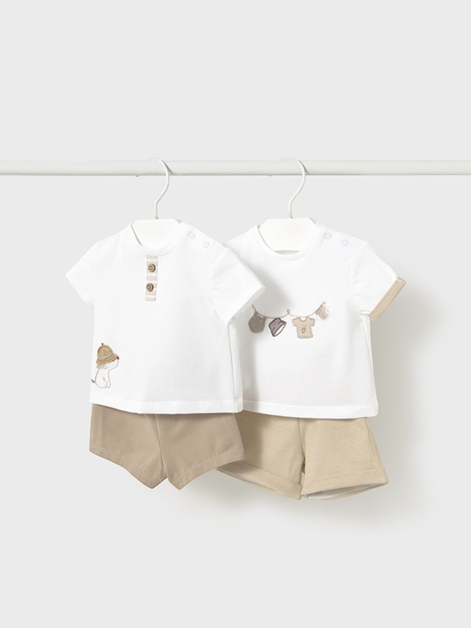 Completo punto 4 pezzi Bimbo BEIGE 1610 /BE - NANU' BABY