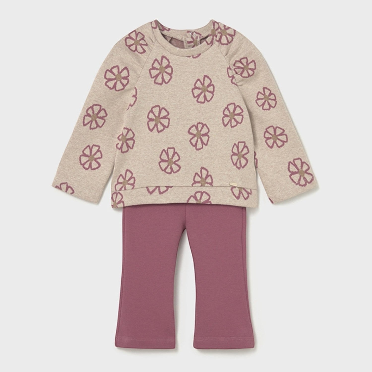 Completo leggings pullover Bimba Rosa 2742/49 - NANU' BABY