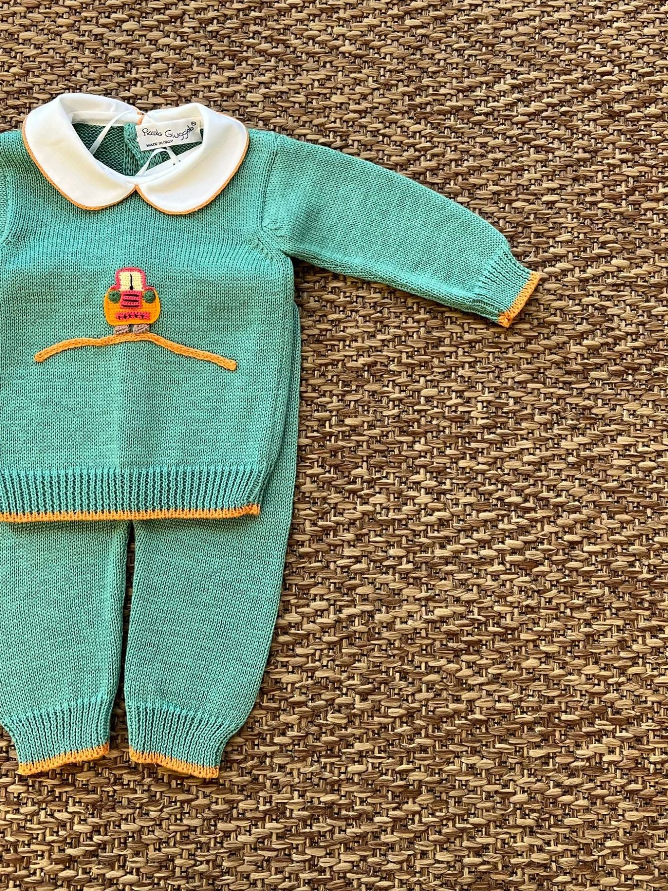 Completo nascita Neonato VERDE CETIN/CN-V - NANU' BABY