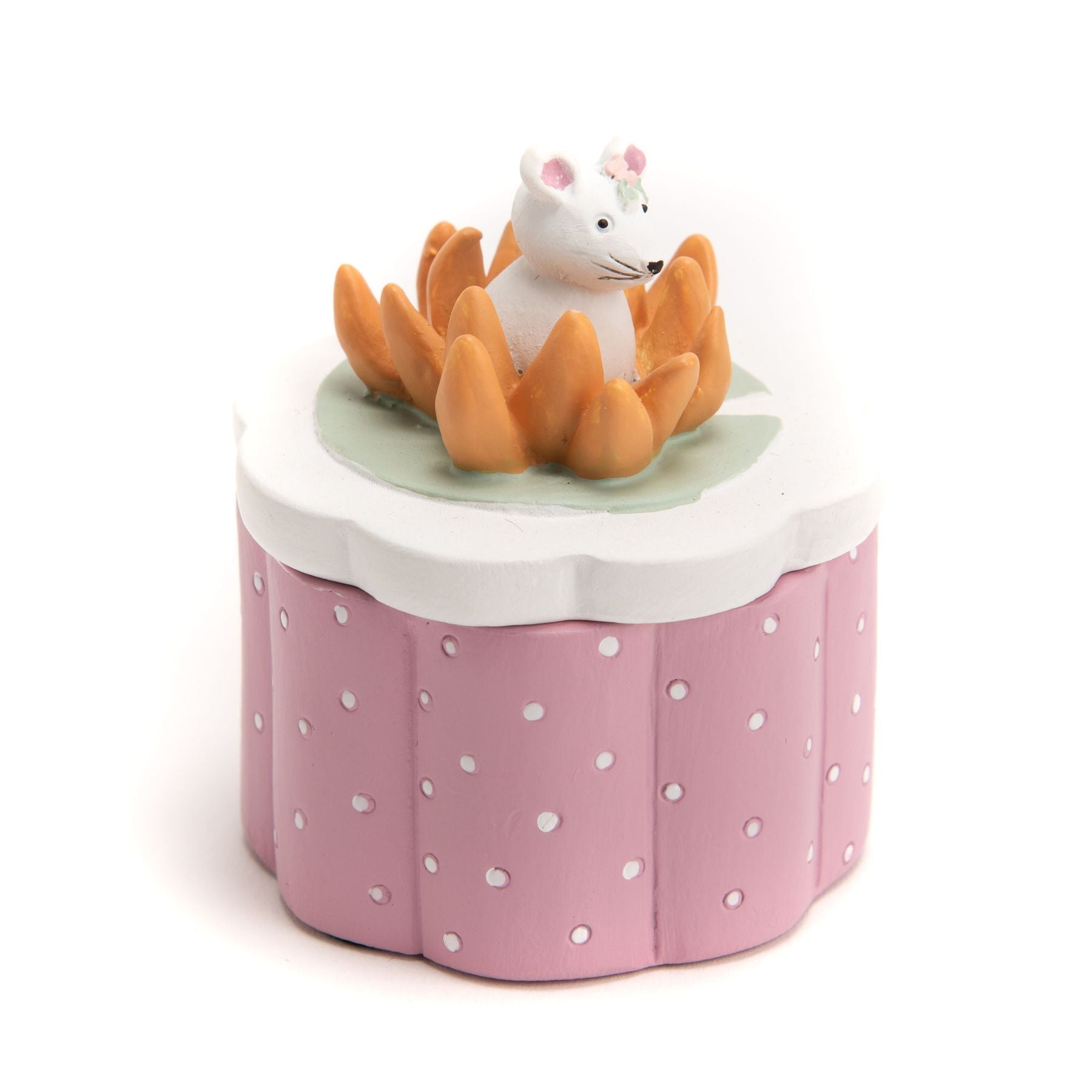 Cofanetto per dentini Fleurs ROSA 159117 - NANU' BABY