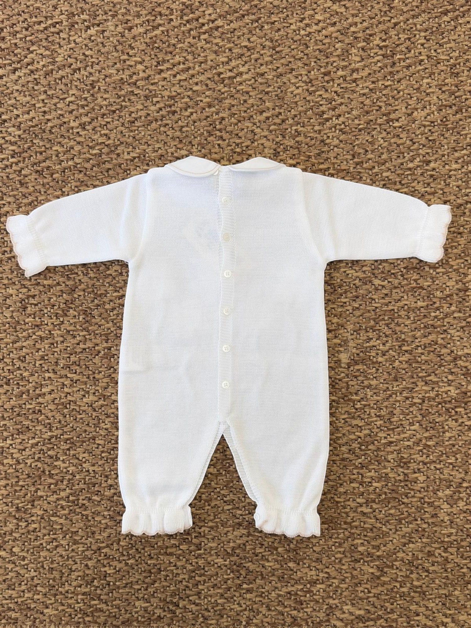 Tutina Neonata BIANCO EB2910 - NANU' BABY