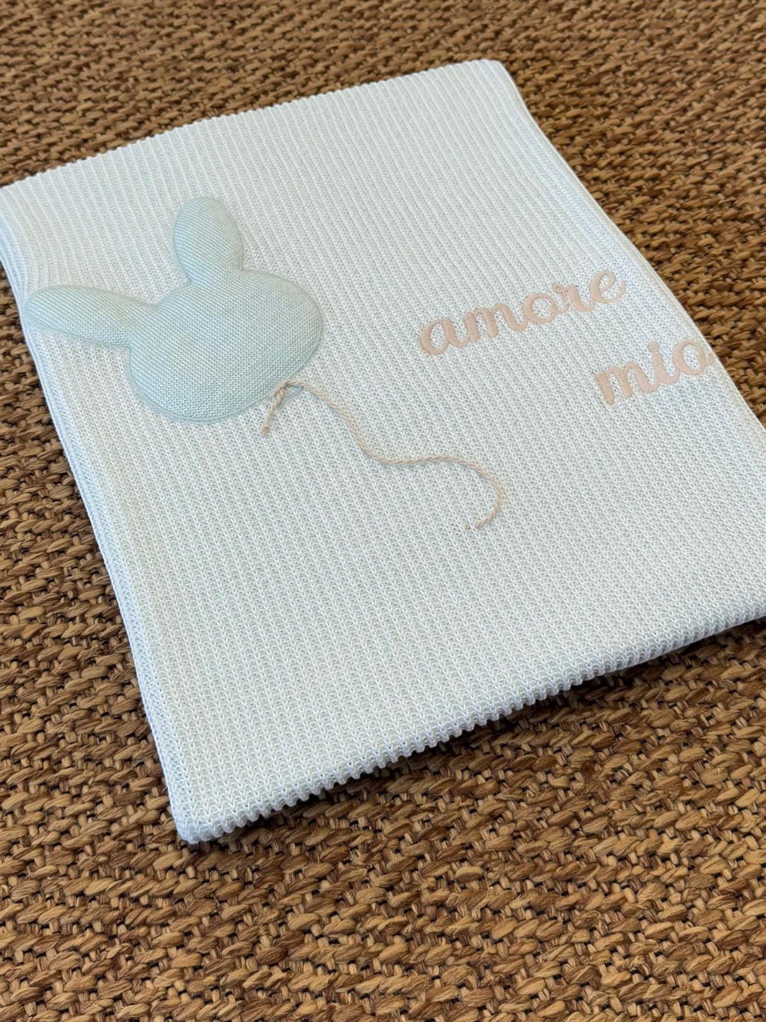 Coperta Neonato VERDE EB5480 - NANU' BABY