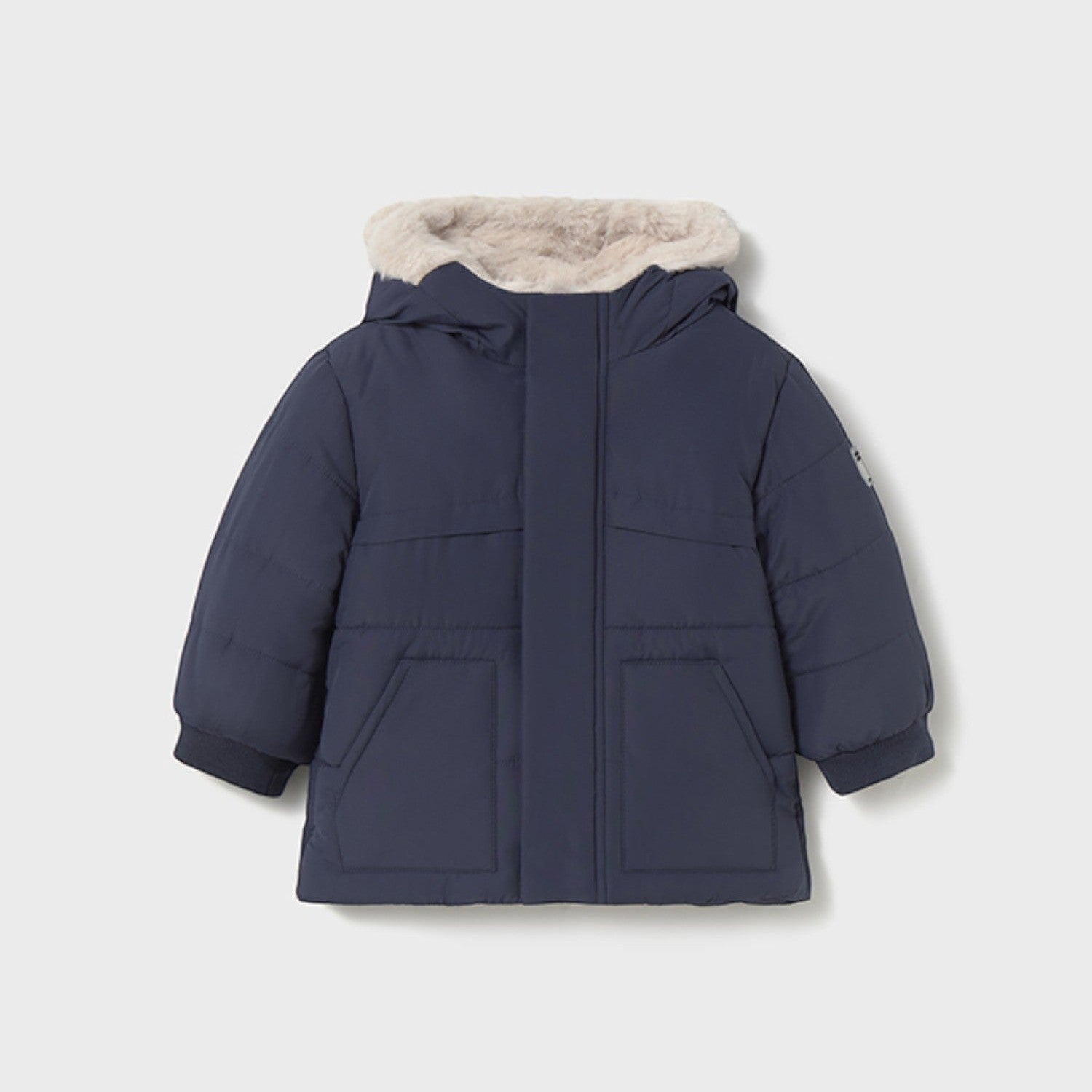 Giaccone orecchie pelo Bimbo Blu 2424/51 - NANU' BABY