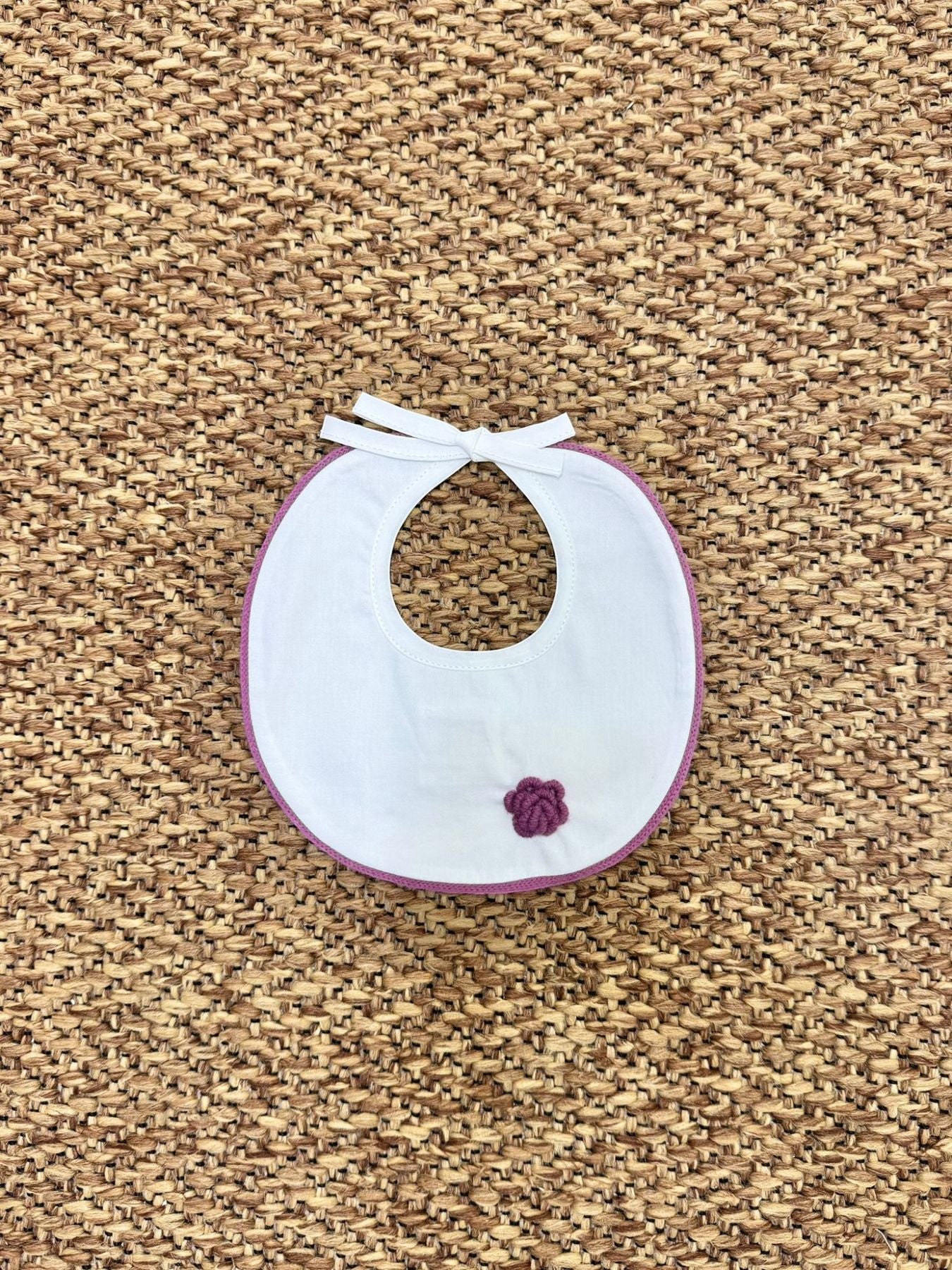 Bavetta Ciclamino Neonata PANNA IG29BAV - NANU' BABY