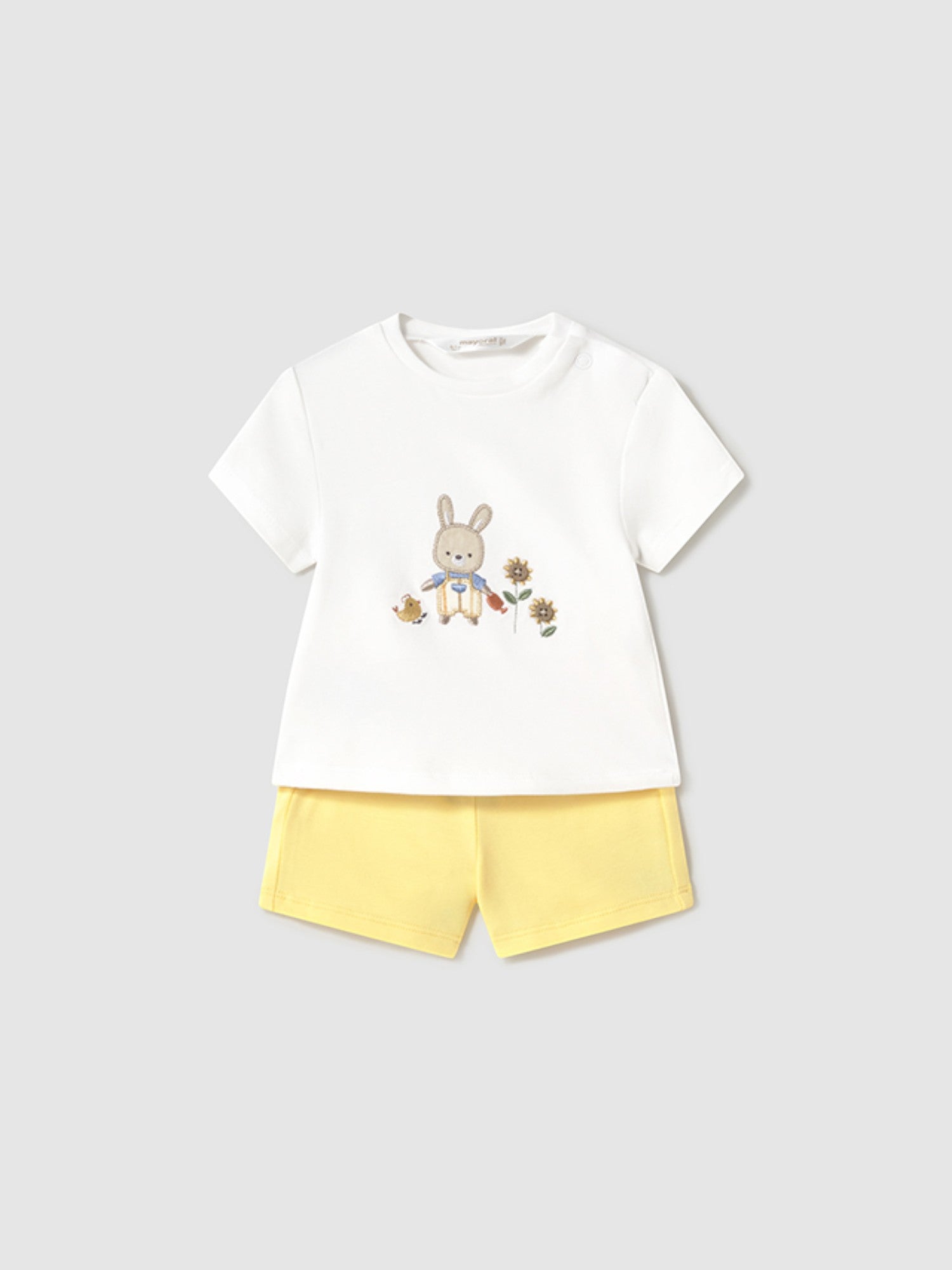 Completo punto 4 pezzi Bimbo GIALLO 1609 /G - NANU' BABY