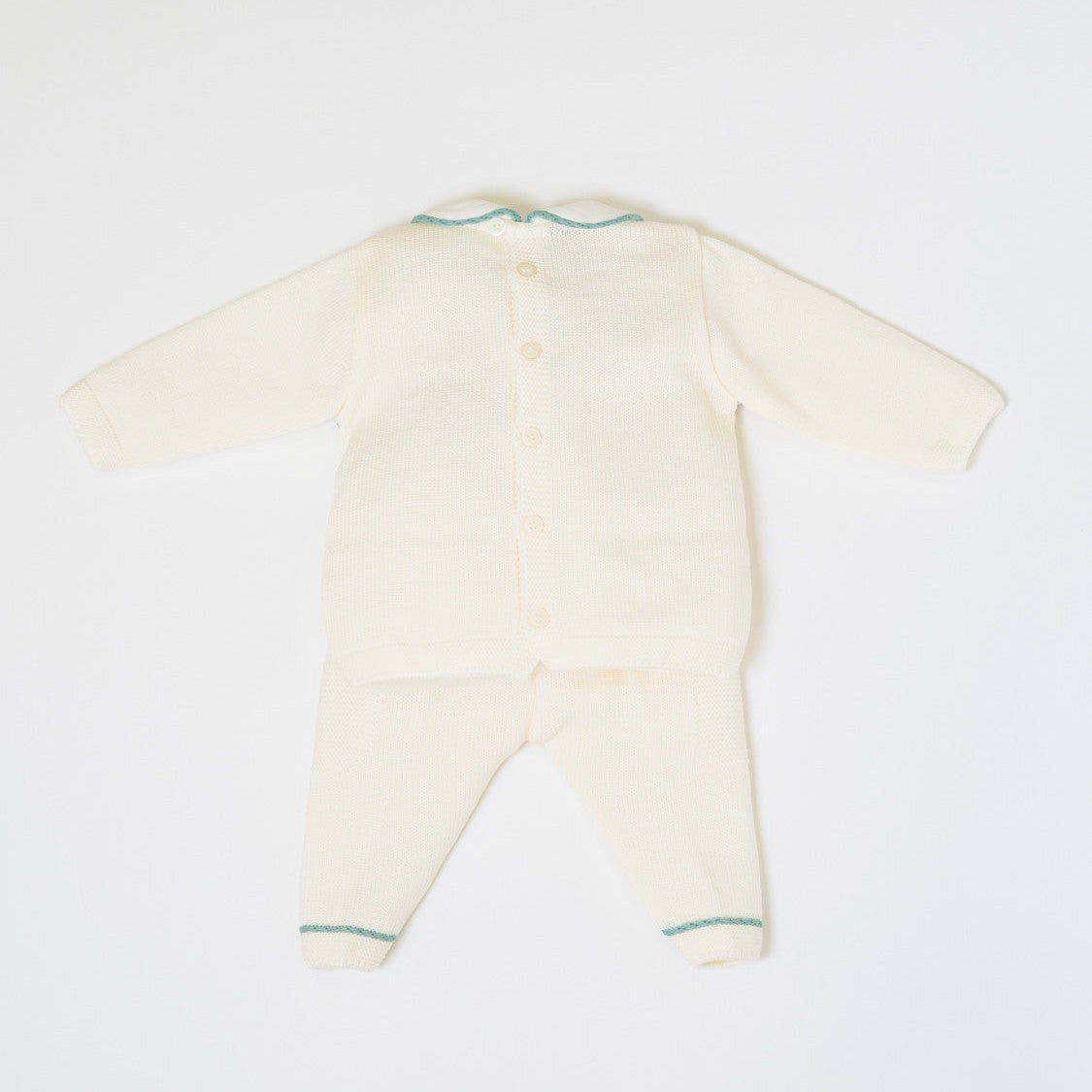 Completo nascita Neonato VANIGLIA IN6650 - NANU' BABY