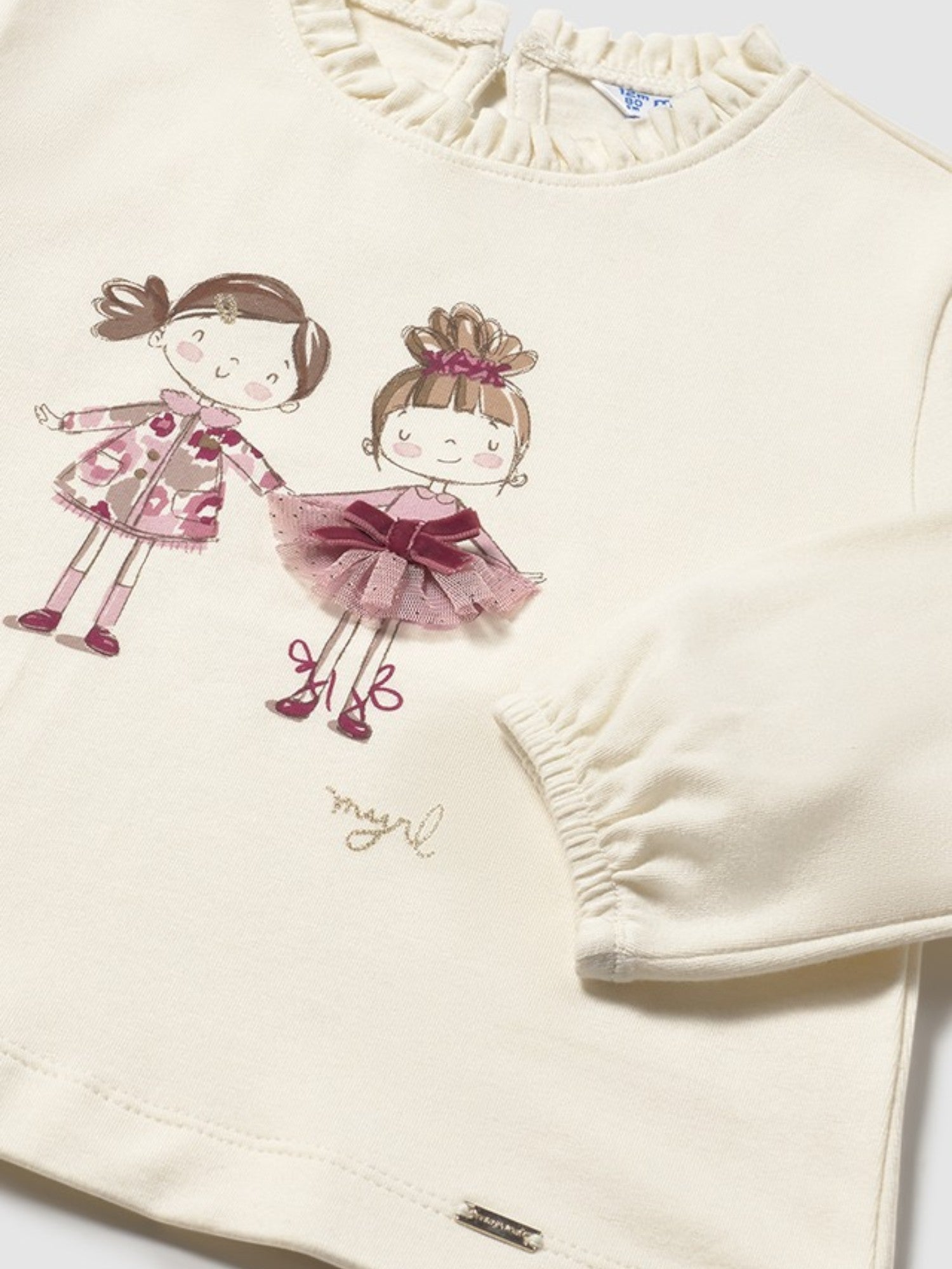 Maglietta m/l vestir Bimba PANNA 2075/78 - NANU' BABY