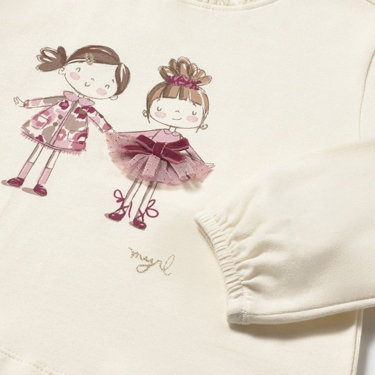 Maglietta m/l vestir Bimba PANNA 2075/78 - NANU' BABY