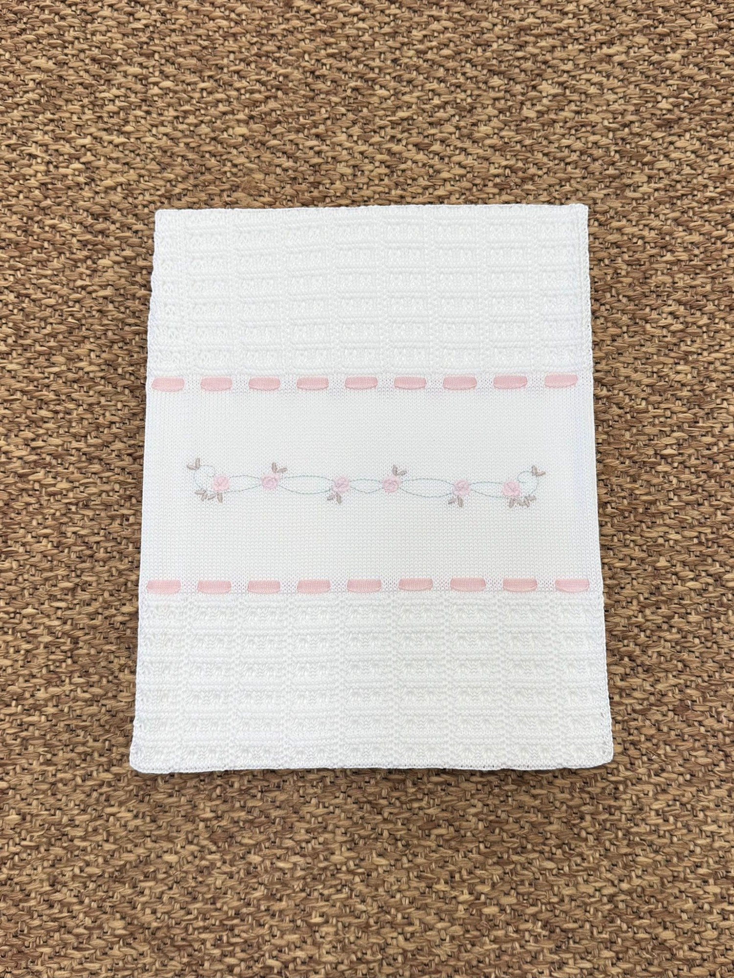Coperta Neonata BIANCO EB4080 - NANU' BABY