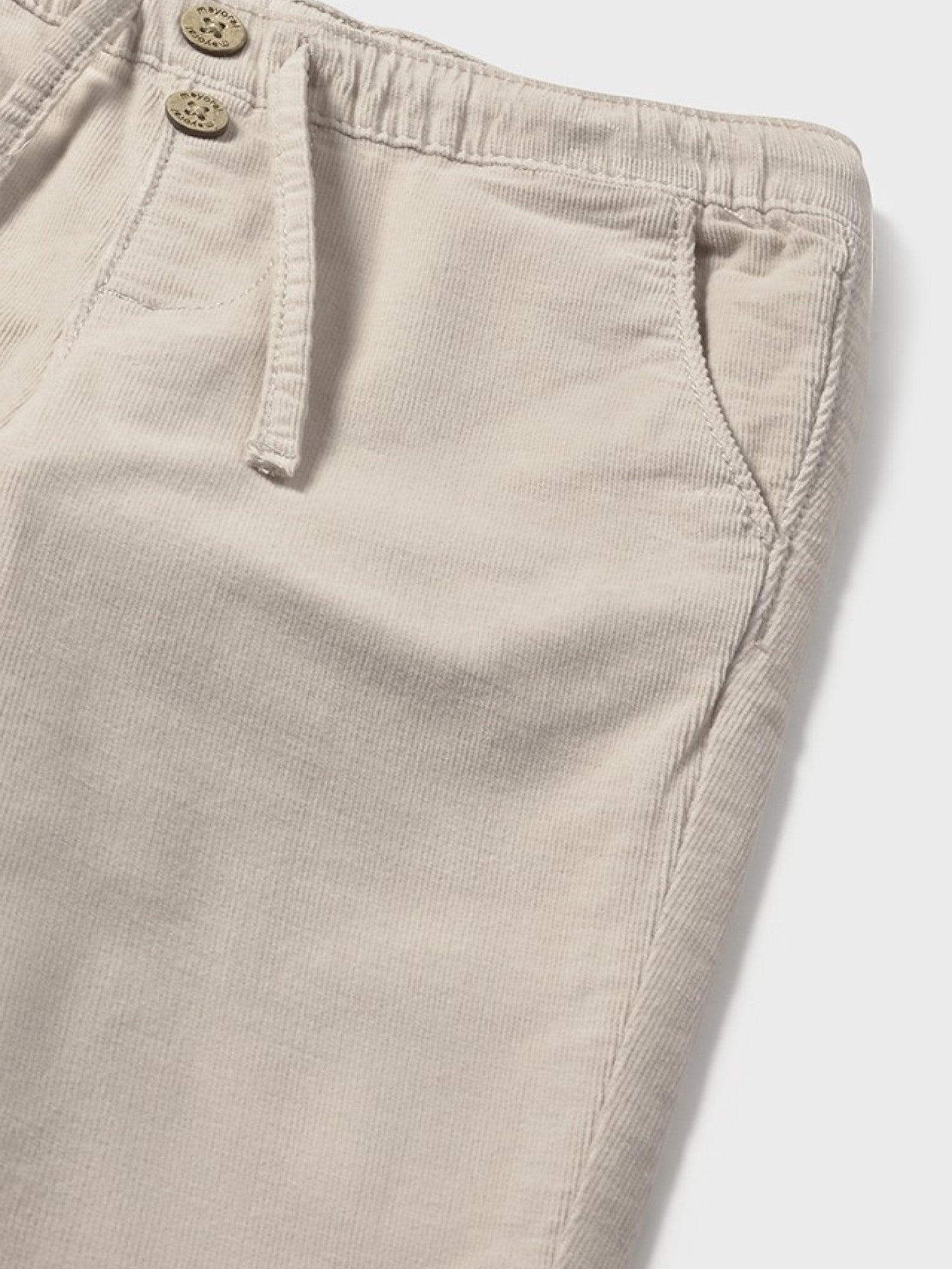 Pant.micropanno traforato Bimbo Avorio 2507/90 - NANU' BABY