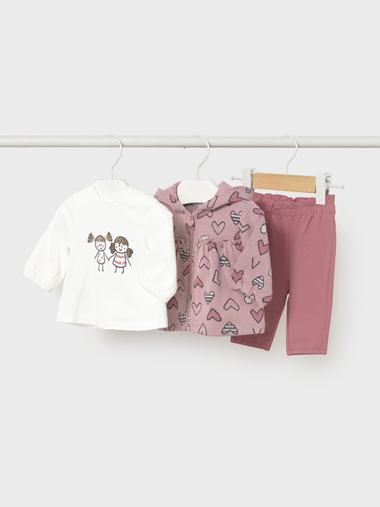 Completo Bimba Rosa 2633/55 - NANU' BABY