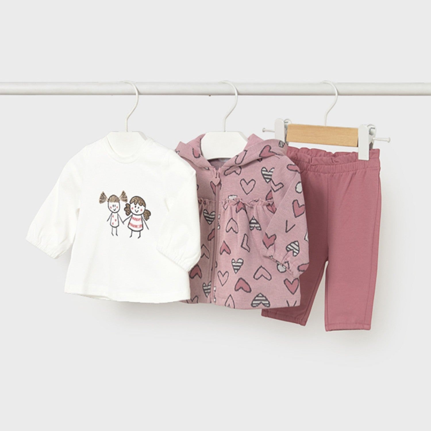Completo Bimba Rosa 2633/55 - NANU' BABY