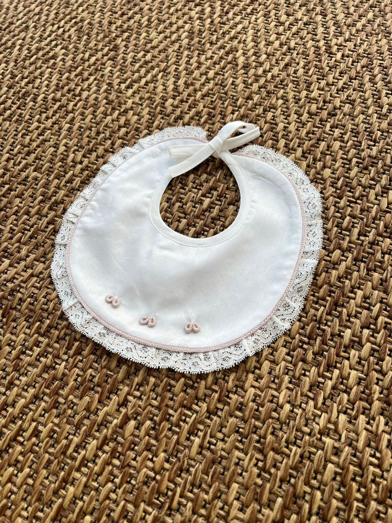 Bavetta Neonata BIANCO EP53BAV/R - NANU' BABY