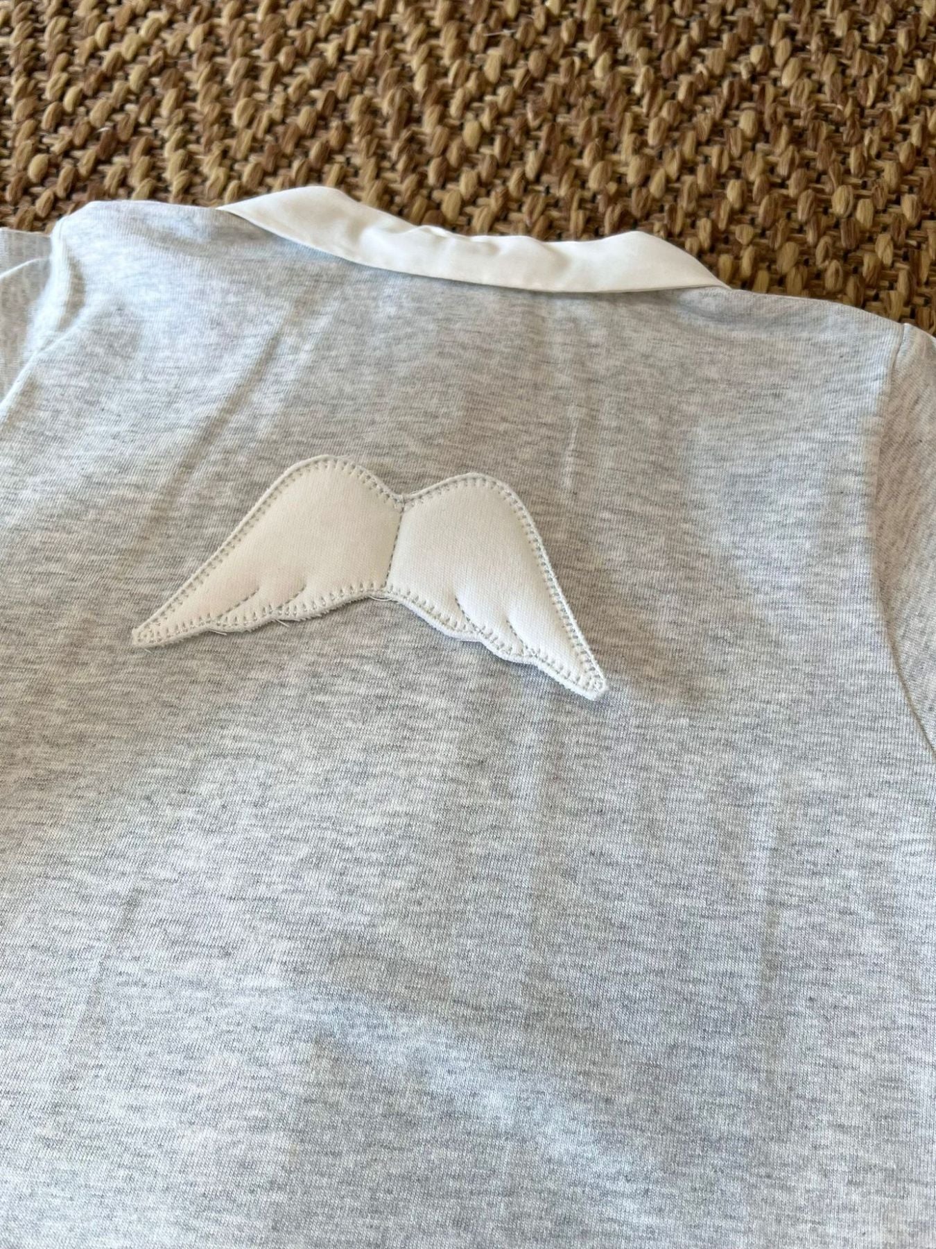 Tutina Angel Neonato Bianco ANGEL BGM53AC - NANU' BABY
