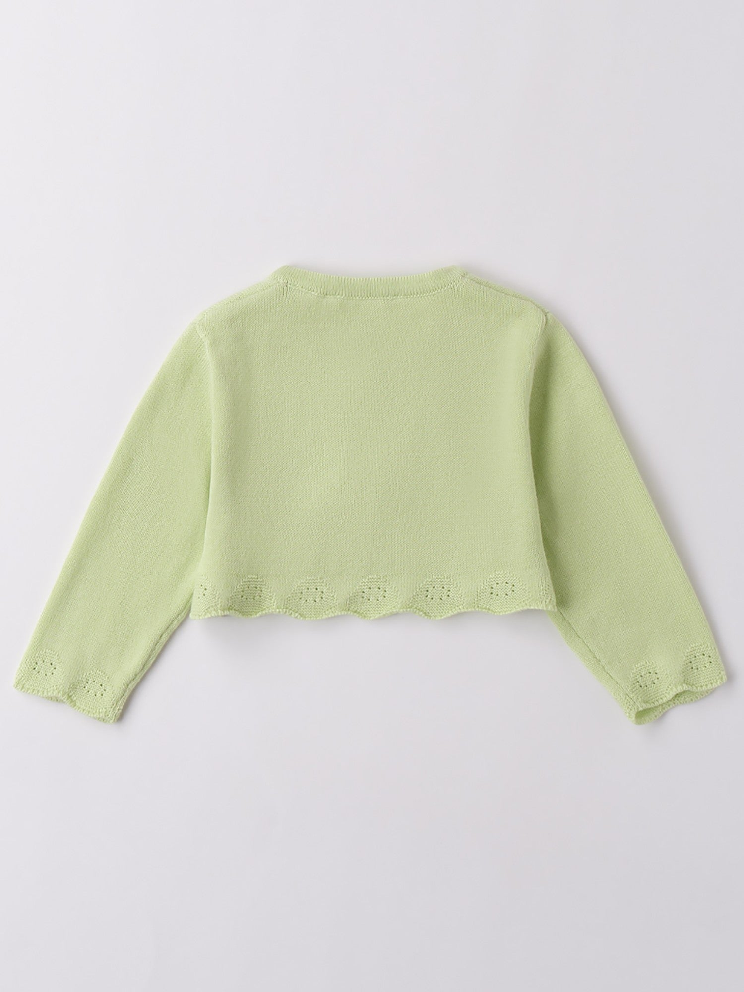Cardigan Scaldacuore Bimba VERDE 3B764/5422 - NANU' BABY