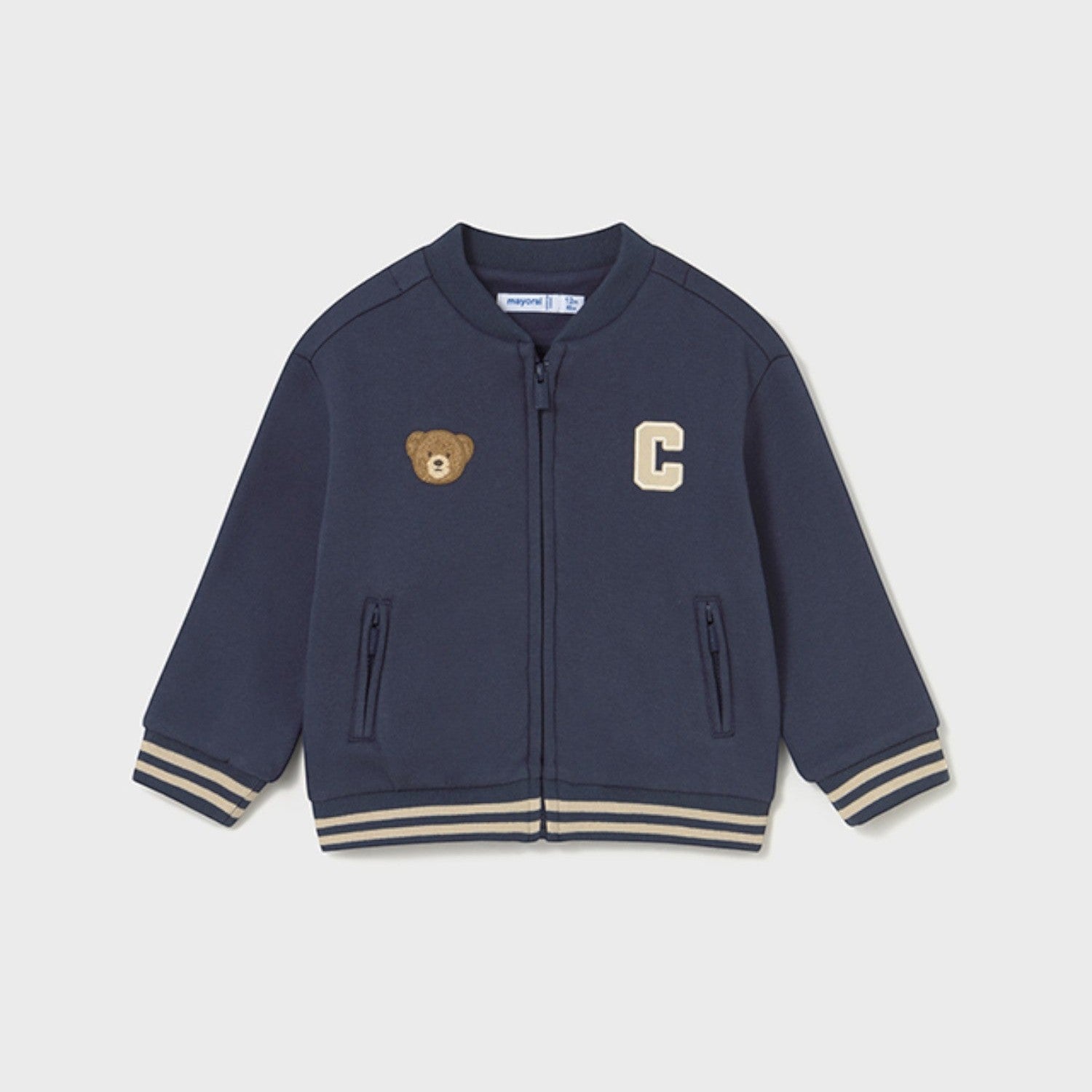 Felpa senza cappuccio Bimbo Blu 2426/17 - NANU' BABY