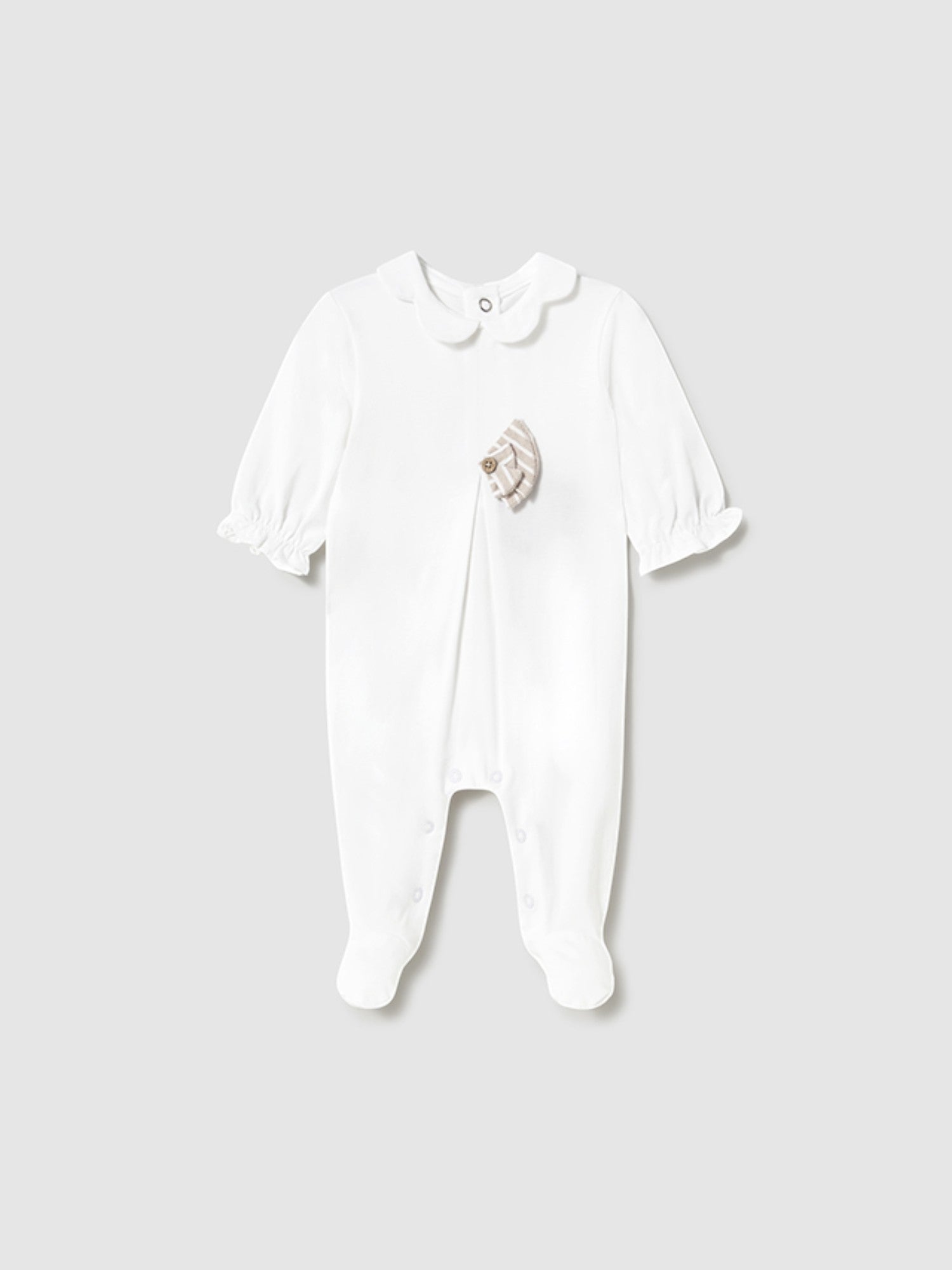 Set 2 pigiami lunghi Neonata BEIGE 1751 /BE - NANU' BABY