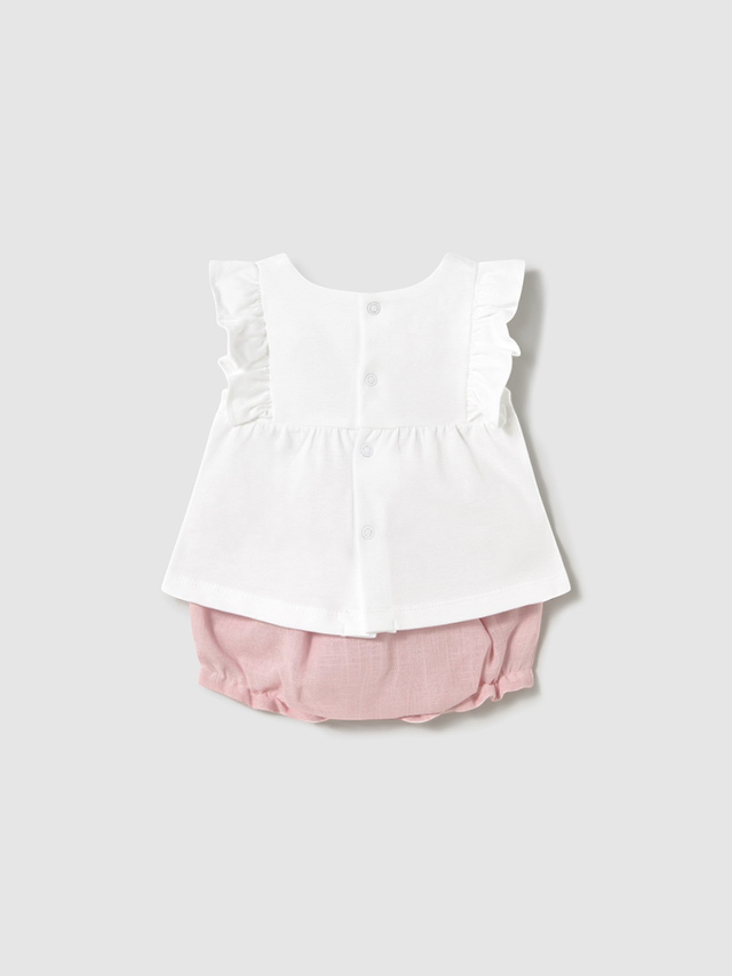 Completo short Bimba ROSA 1255 /R - NANU' BABY