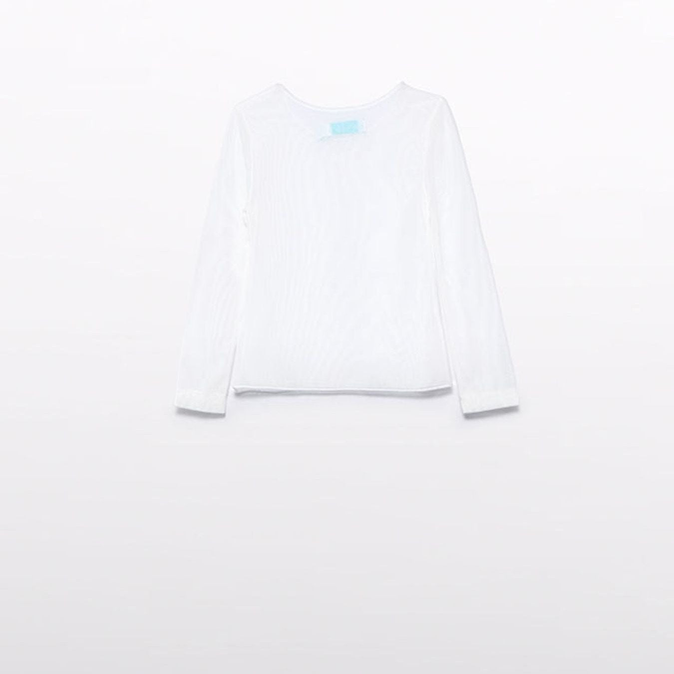 Magliette m/l tulle elastico Bimba PANNA 5669/P - NANU' BABY