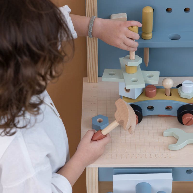 Banco da lavoro per bambini MULTICOLORE LD7079 - NANU' BABY