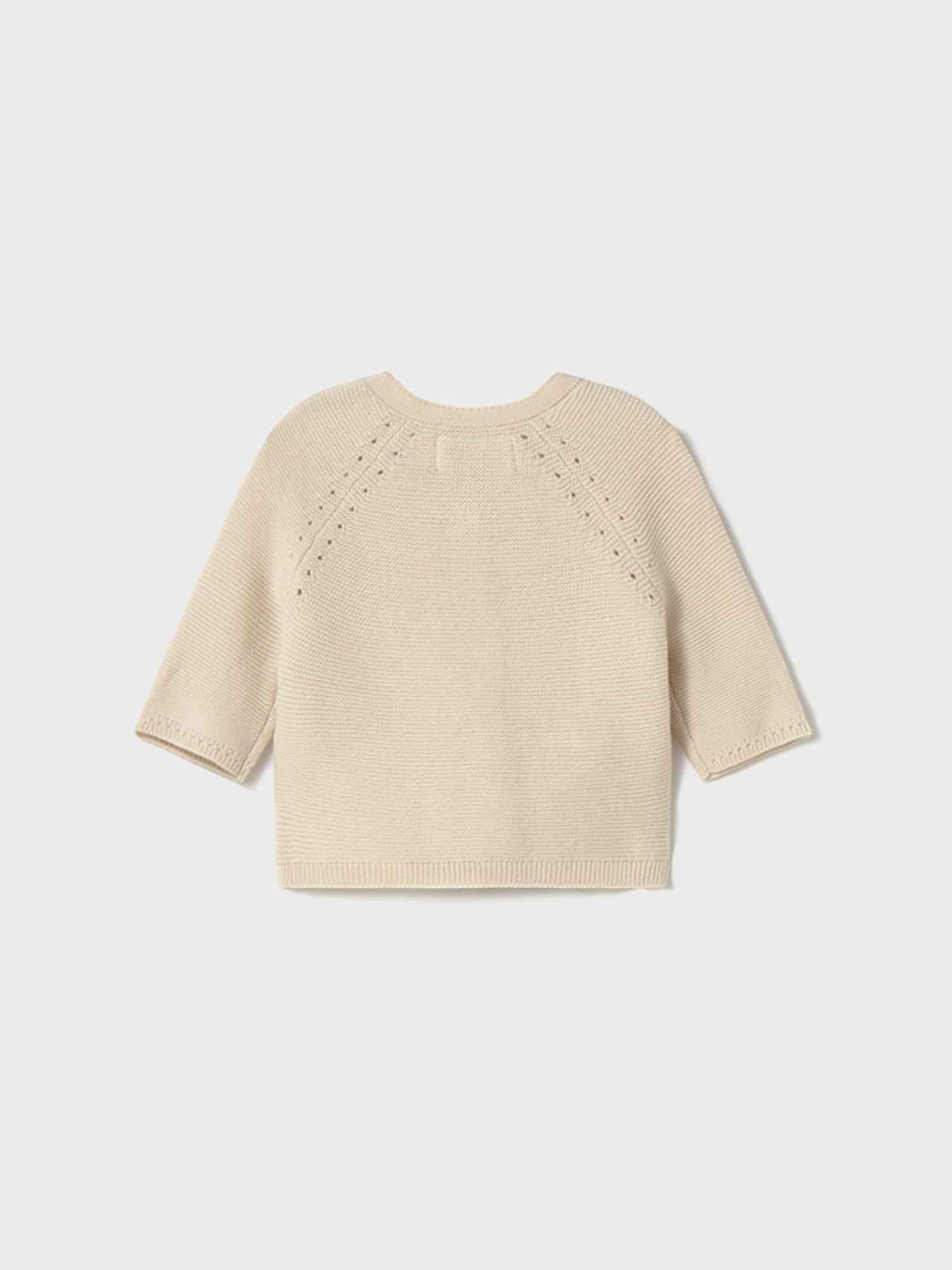 Giacchino lungo maglia Bimba BEIGE 1307 /BE - NANU' BABY