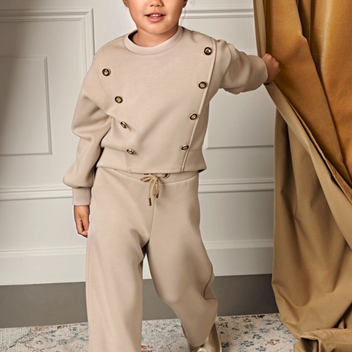 Compl. fascia contrasto Bimba Avorio 5730/67 - NANU' BABY