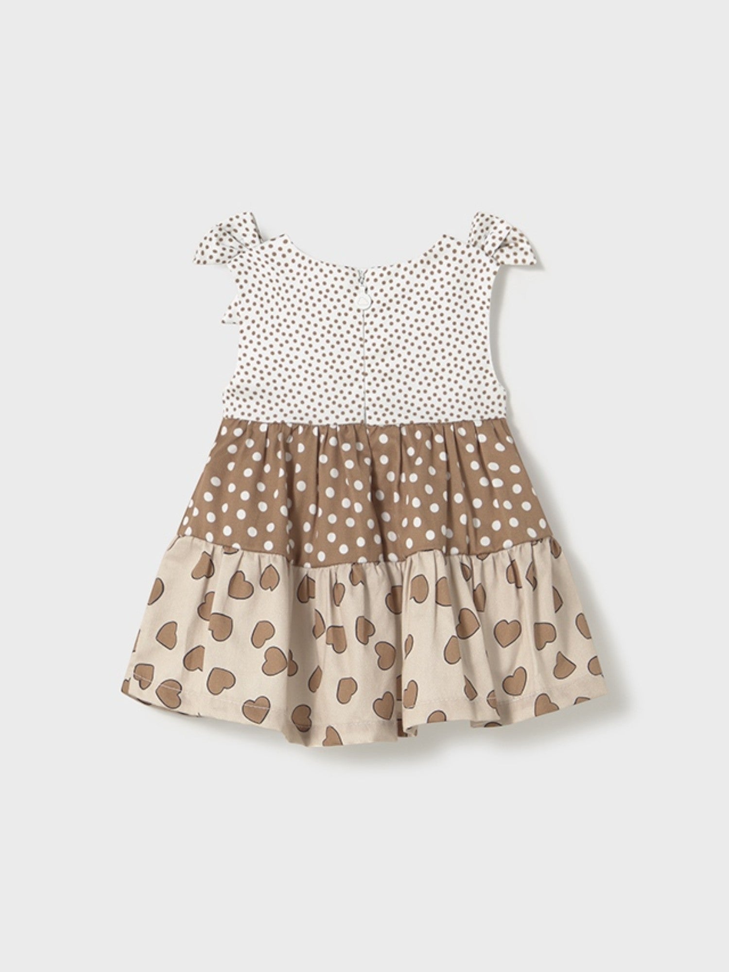 Abito combinato Bimba BEIGE 1868 /BE - NANU' BABY