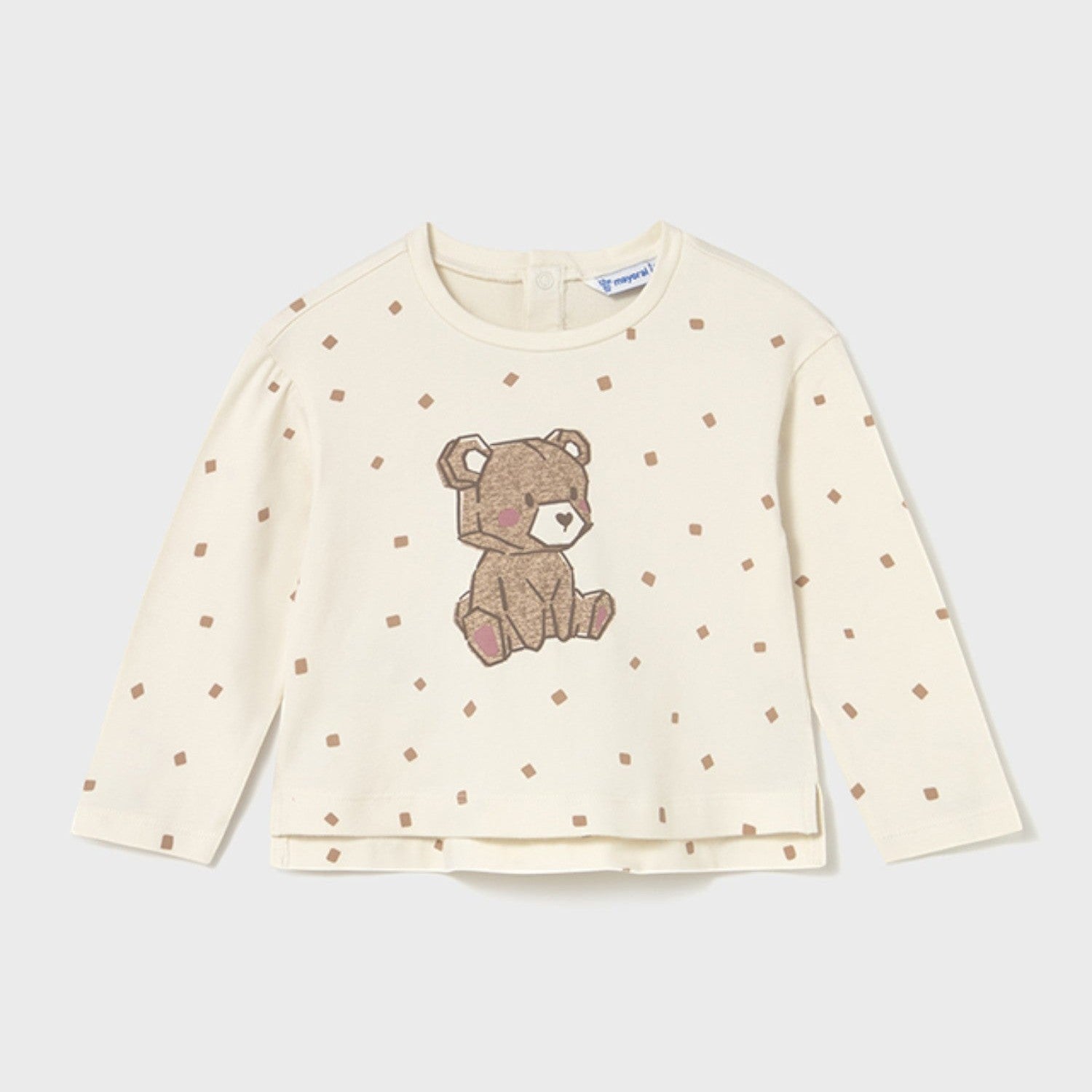 Maglietta m/l stampata Bimba PANNA 2077/83 - NANU' BABY
