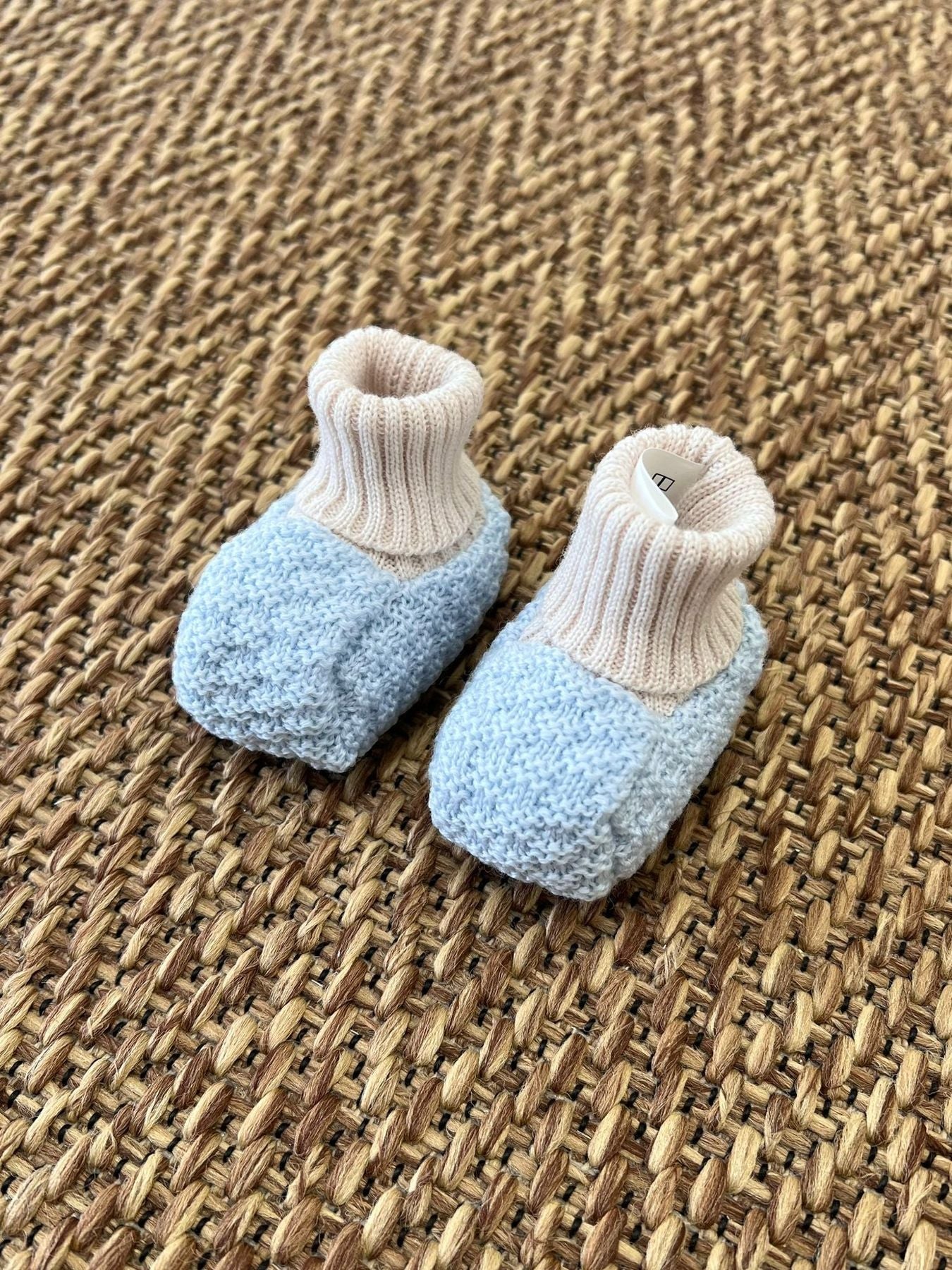 Babbucce Mongolfiera Neonato CIELO IB53S - NANU' BABY