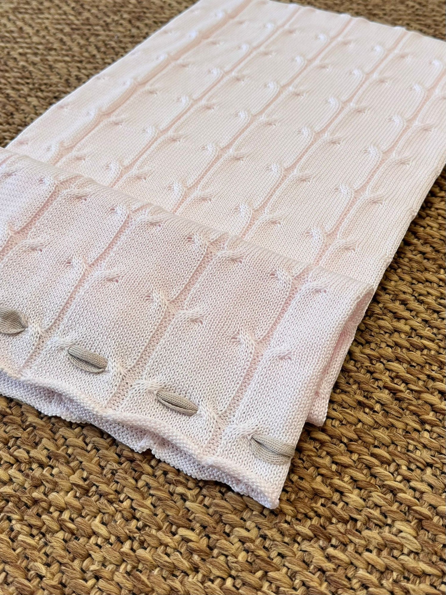 Coperta Neonata ROSA EB4280 - NANU' BABY